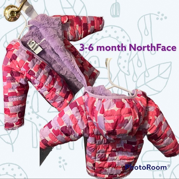 The North Face Other - Like New Infant NorthFace Mossbud Reversible coat